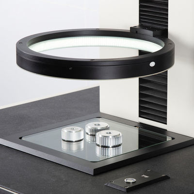 One-Button Precision Video Measurement System with Large Field of View