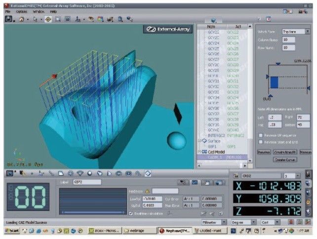 Rational DMIS 3D Measurement Software, 32/64-bit, with CAD Module and Graphical Display