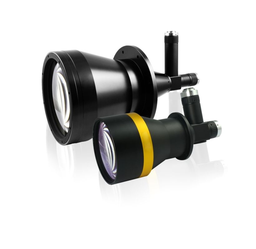 Objectif de caméra industriel de double rapport optique/lentille de Telecentric pour deux caméras