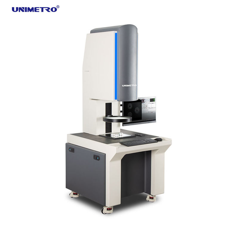 One-Button Video Measuring Machine with Large Measuring Range for Laboratory Applications