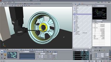 logiciel visuel de la mesure 3D/axe de mesure de Revo 5 de logiciel soutenu